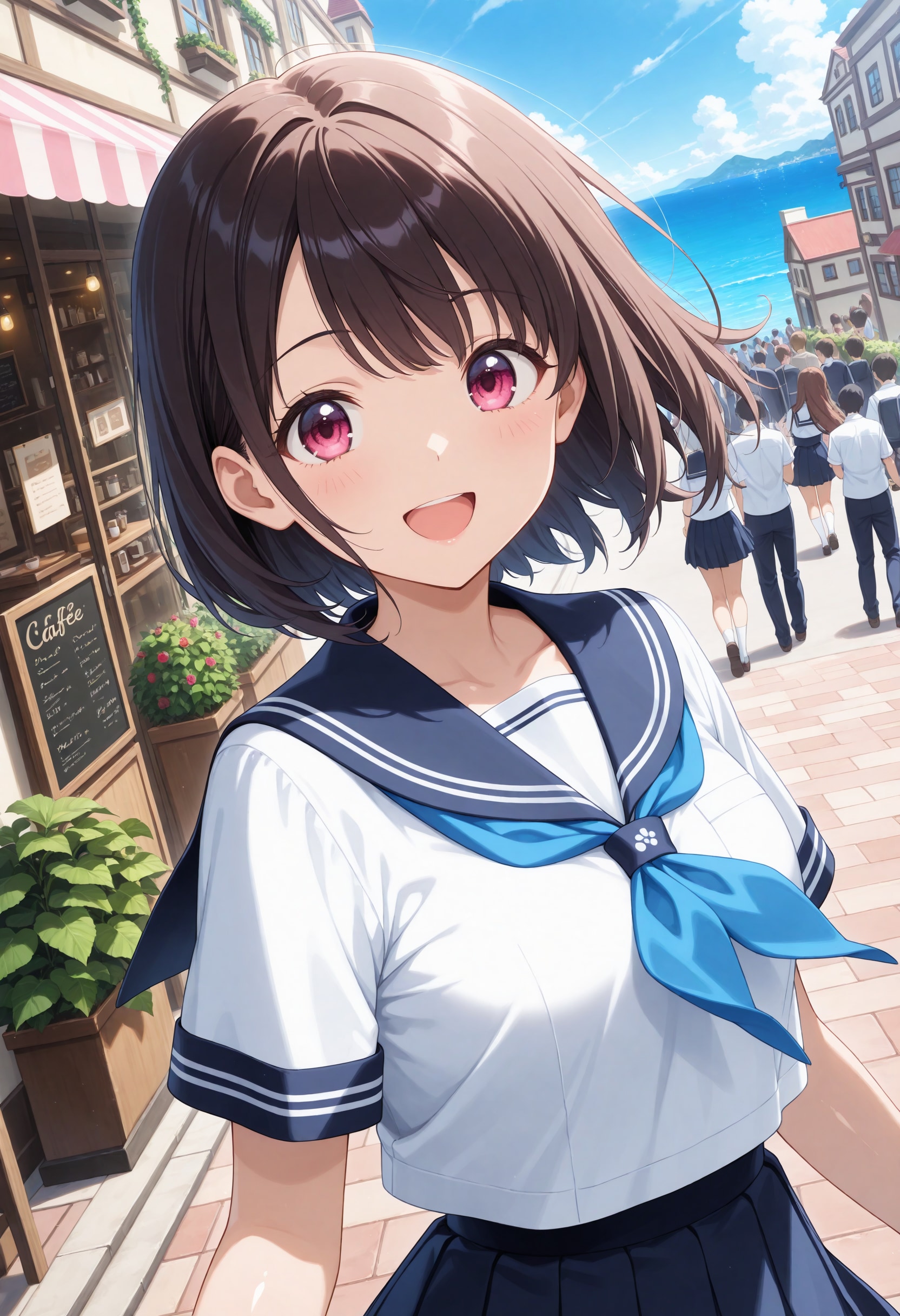 制服1girlちゃん9 | の人気AIイラスト・グラビア