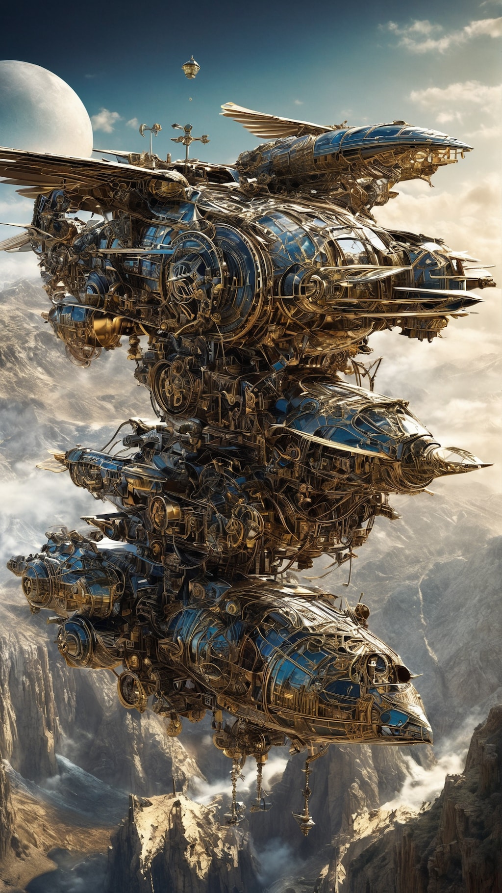 Mechanical Falcons: A Grand Journey Beyond Reality