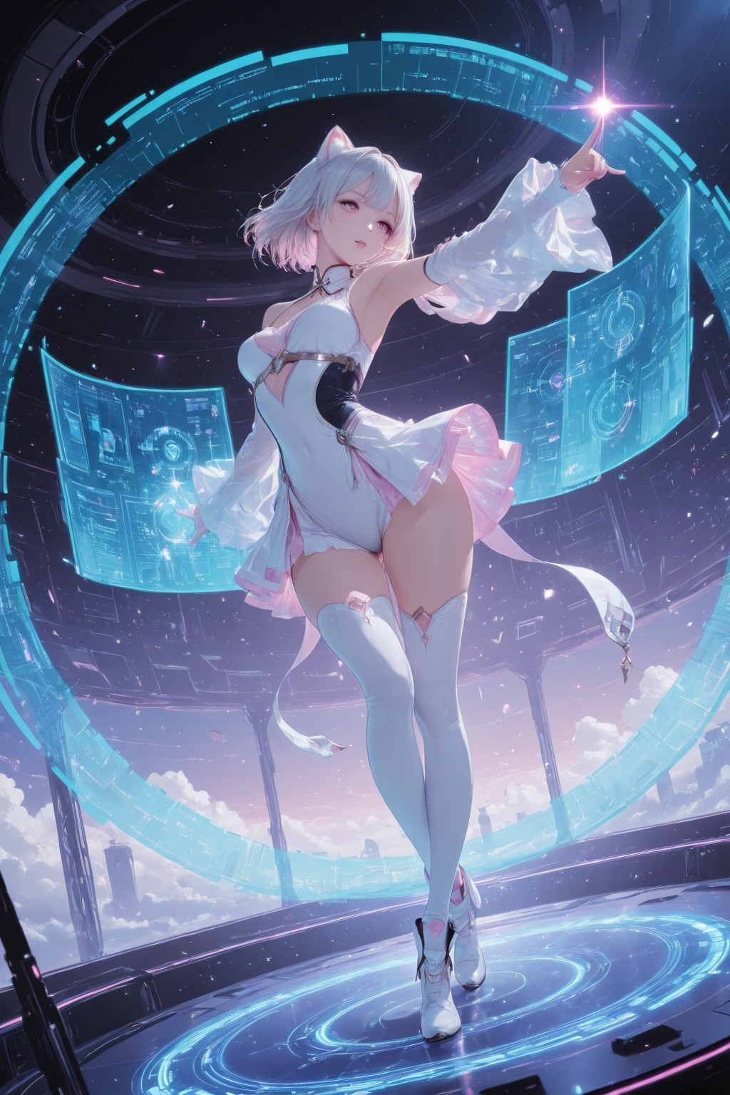 Beautiful Ai World（AIで描く世界を擬人化してみた！寝ても覚めても夢見てばっか）