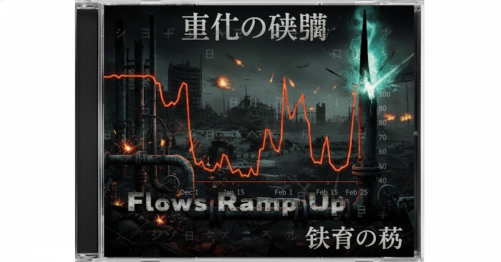 ノンフィクション（ロシアの軍事侵攻前後のパイプラインなグラフプロンプト）