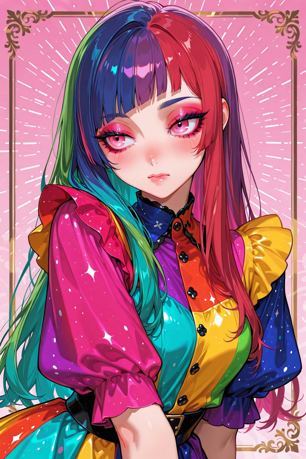 メイクアップモデル | の人気AIイラスト・グラビア