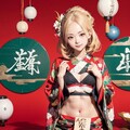 賀正 3枚目