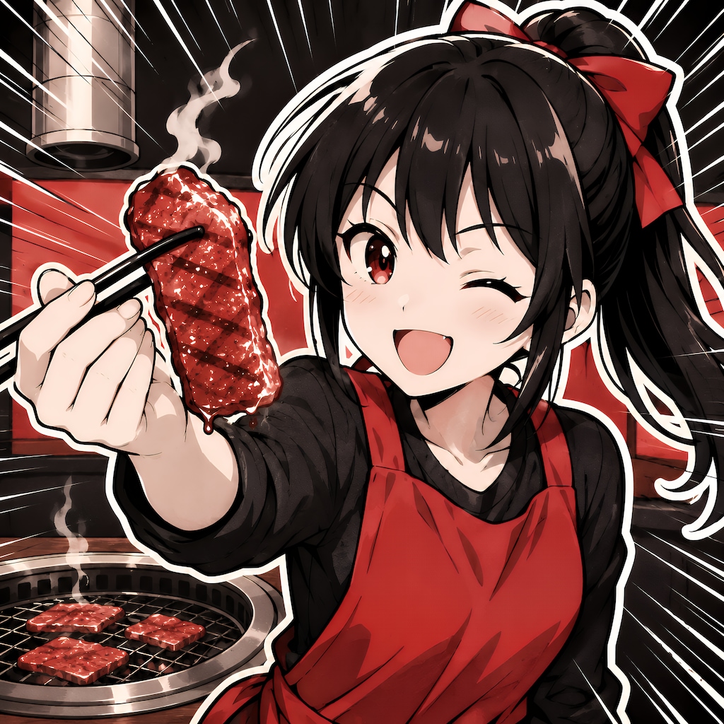 人の金で焼肉ゥ～！