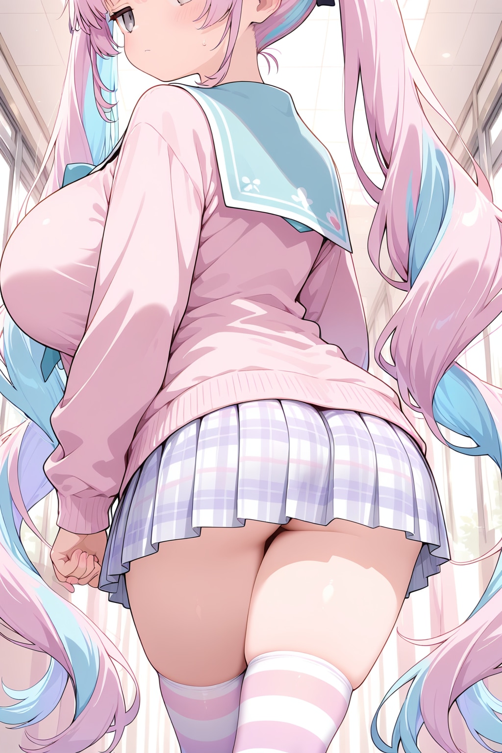 どこ見てるの？