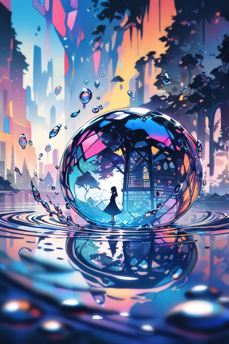 水 | の人気AIイラスト・グラビア