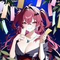 DaysAIうちの子3人娘の七夕に星に願いを🎋👘🌌❤️ 3枚目