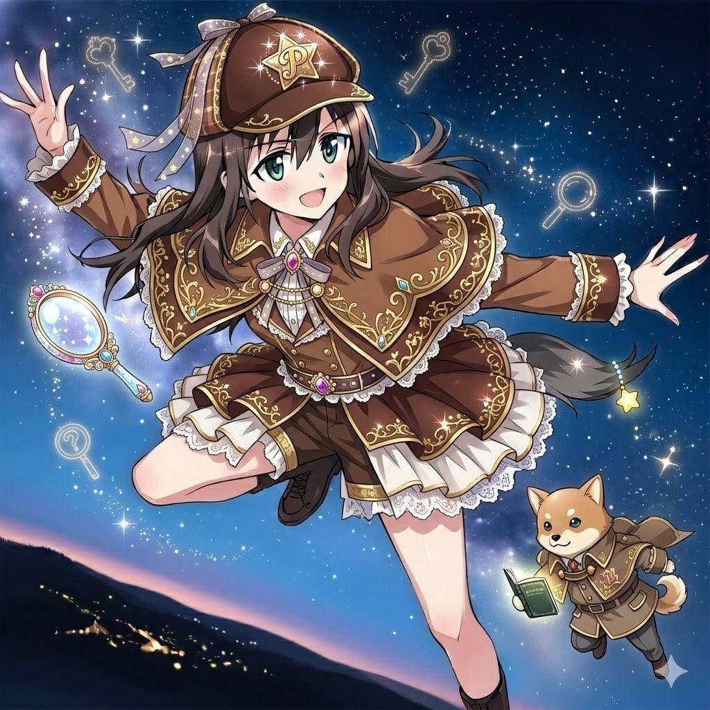 空飛ぶ探偵 | の人気AIイラスト・グラビア