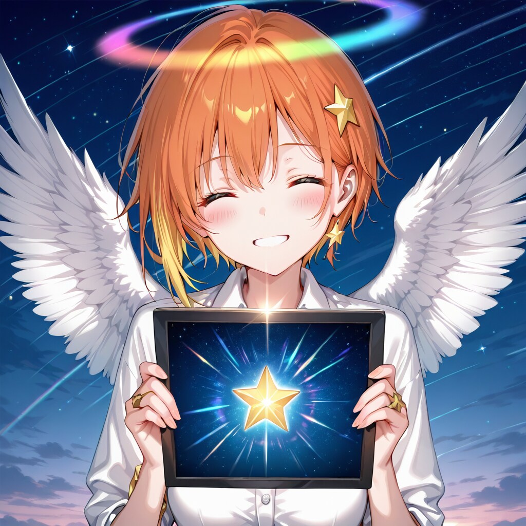 お絵描き天使