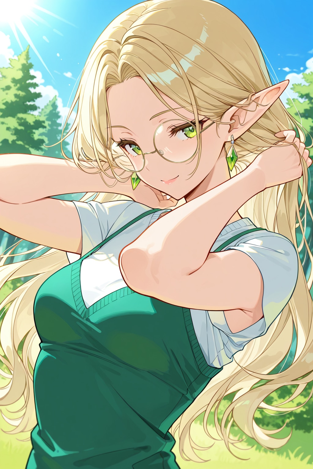 うちのエルフさんの耳