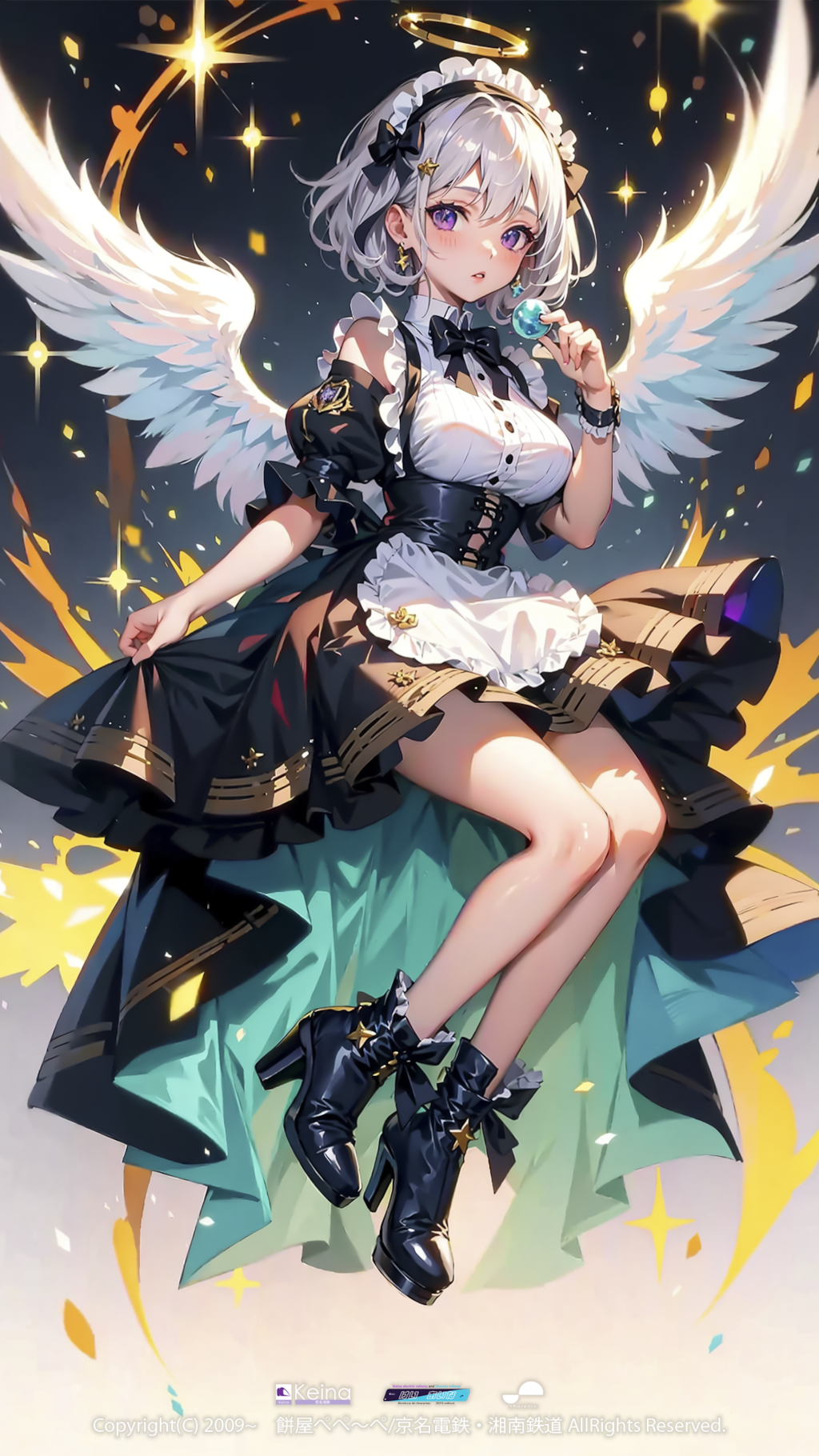 メイドの天使、弊社キャラクター【けい あいな】