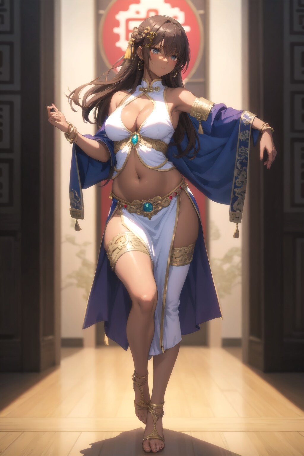 シルクロードで踊り子