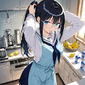 朝食にスムージー作ってくれるしおりちゃん 6枚目