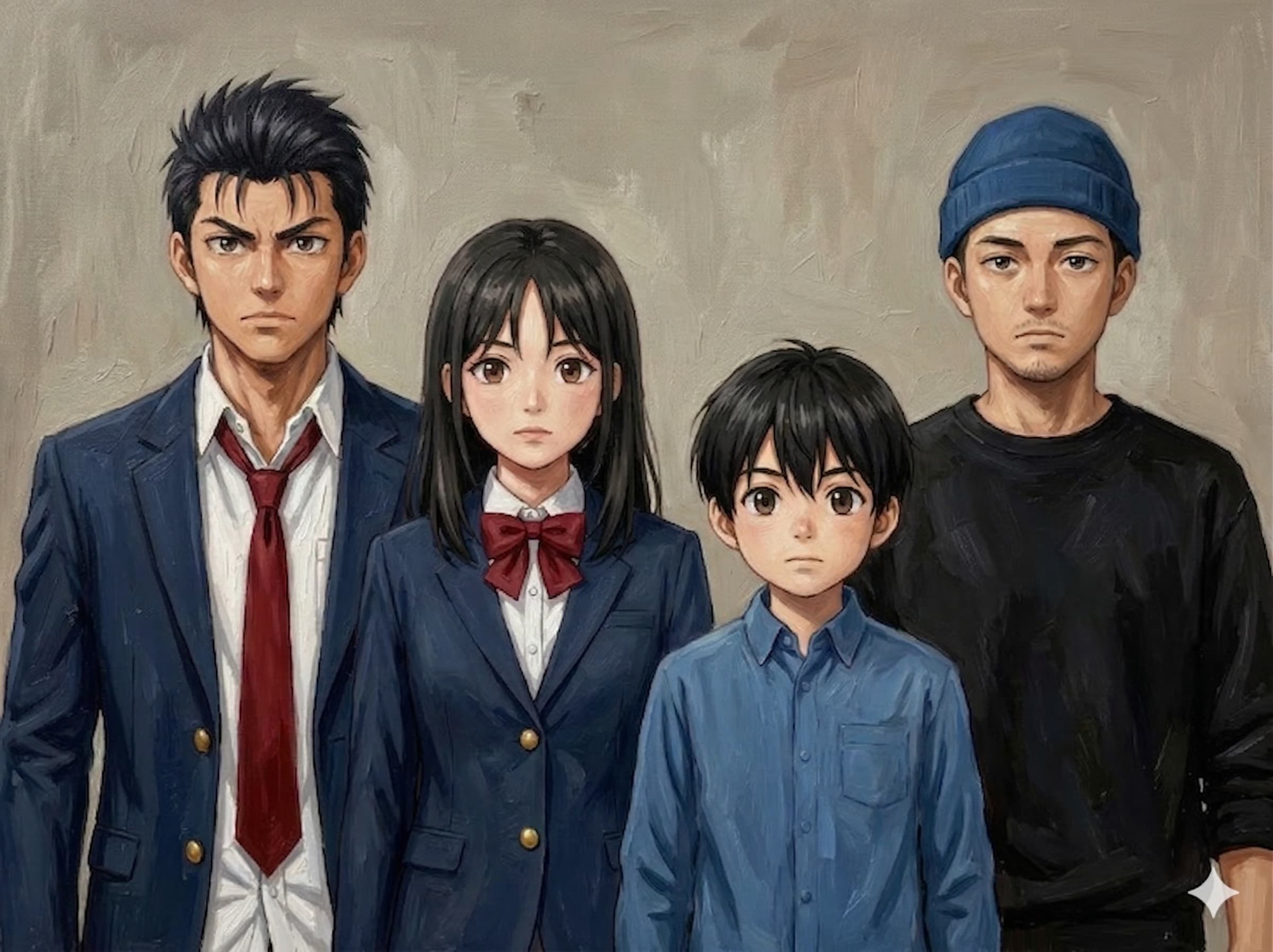 4人組 107 | の人気AIイラスト・グラビア