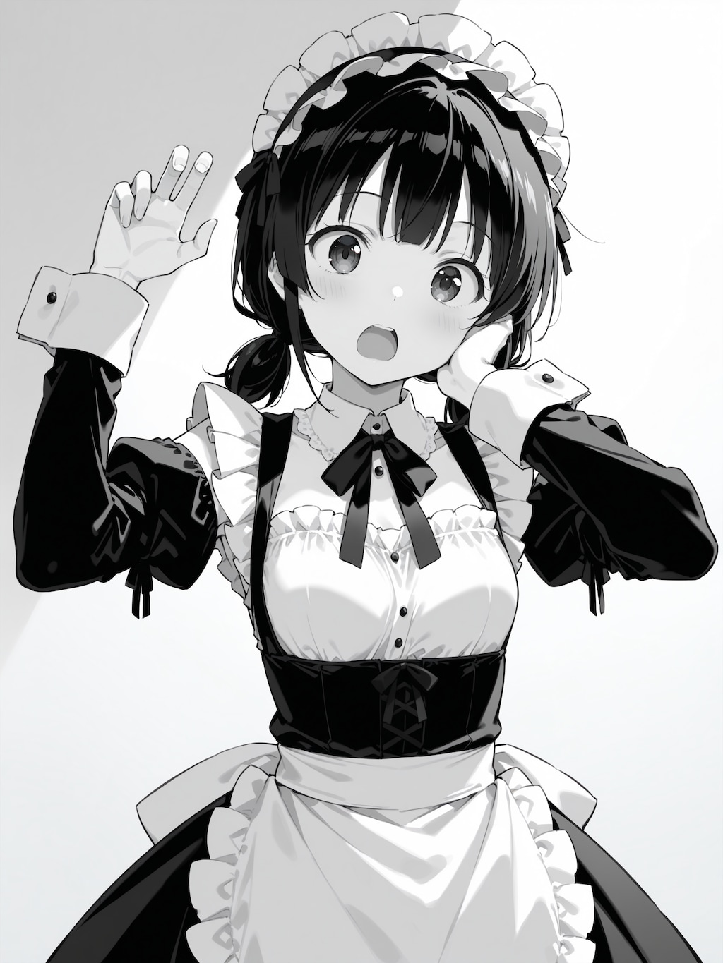 モノクロになっちゃいました！