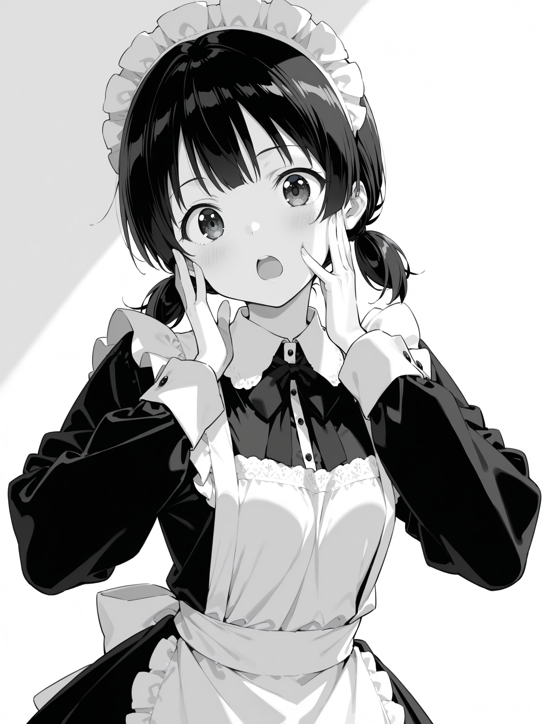 モノクロになっちゃいました！ | の人気AIイラスト・グラビア