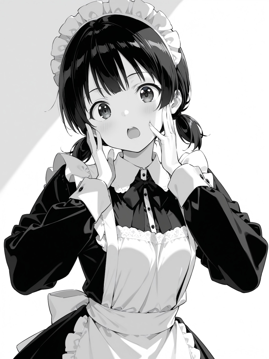 モノクロになっちゃいました！
