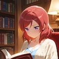 読書タイム 3枚目