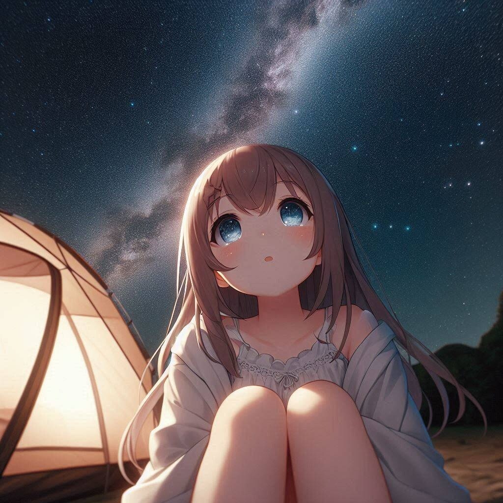 夏の夜空(DALL-E)(7)