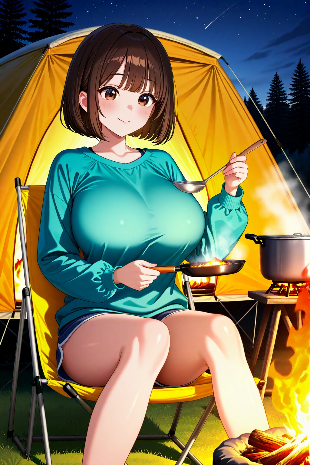 キャンプクッキングアキちゃん