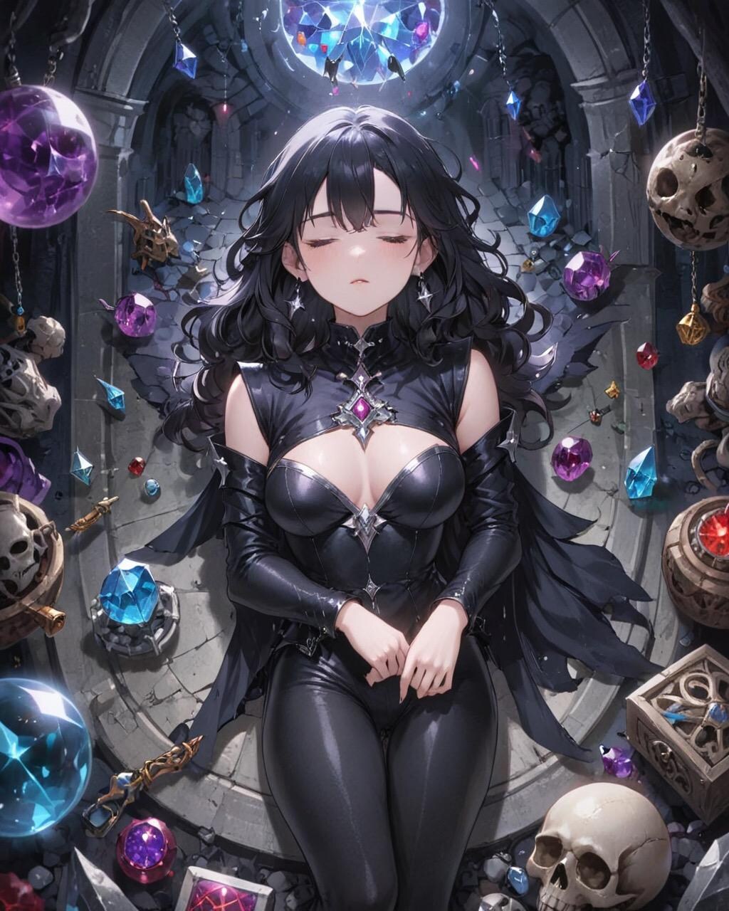 黒魔道士の休息