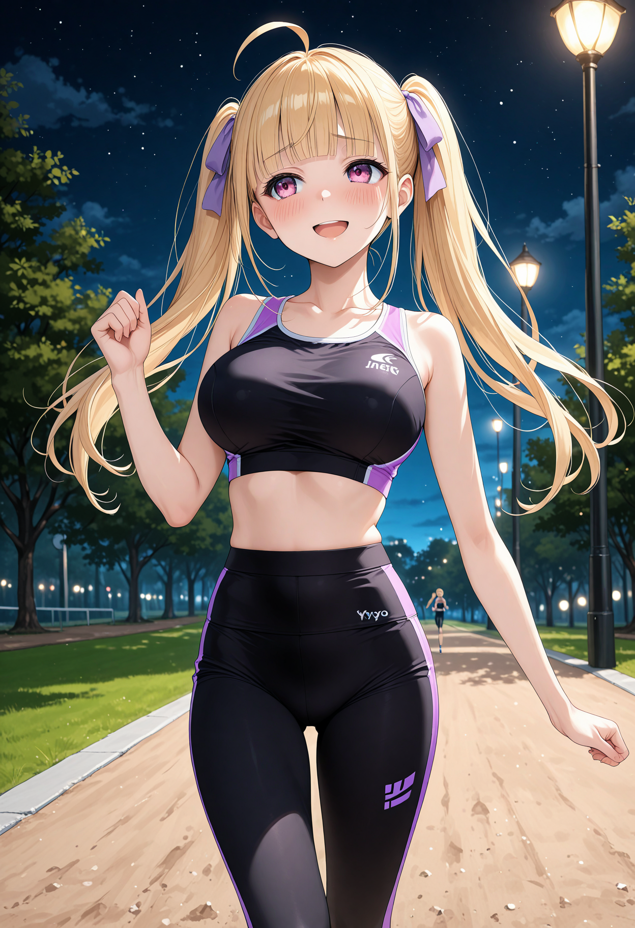 夜ジョグ