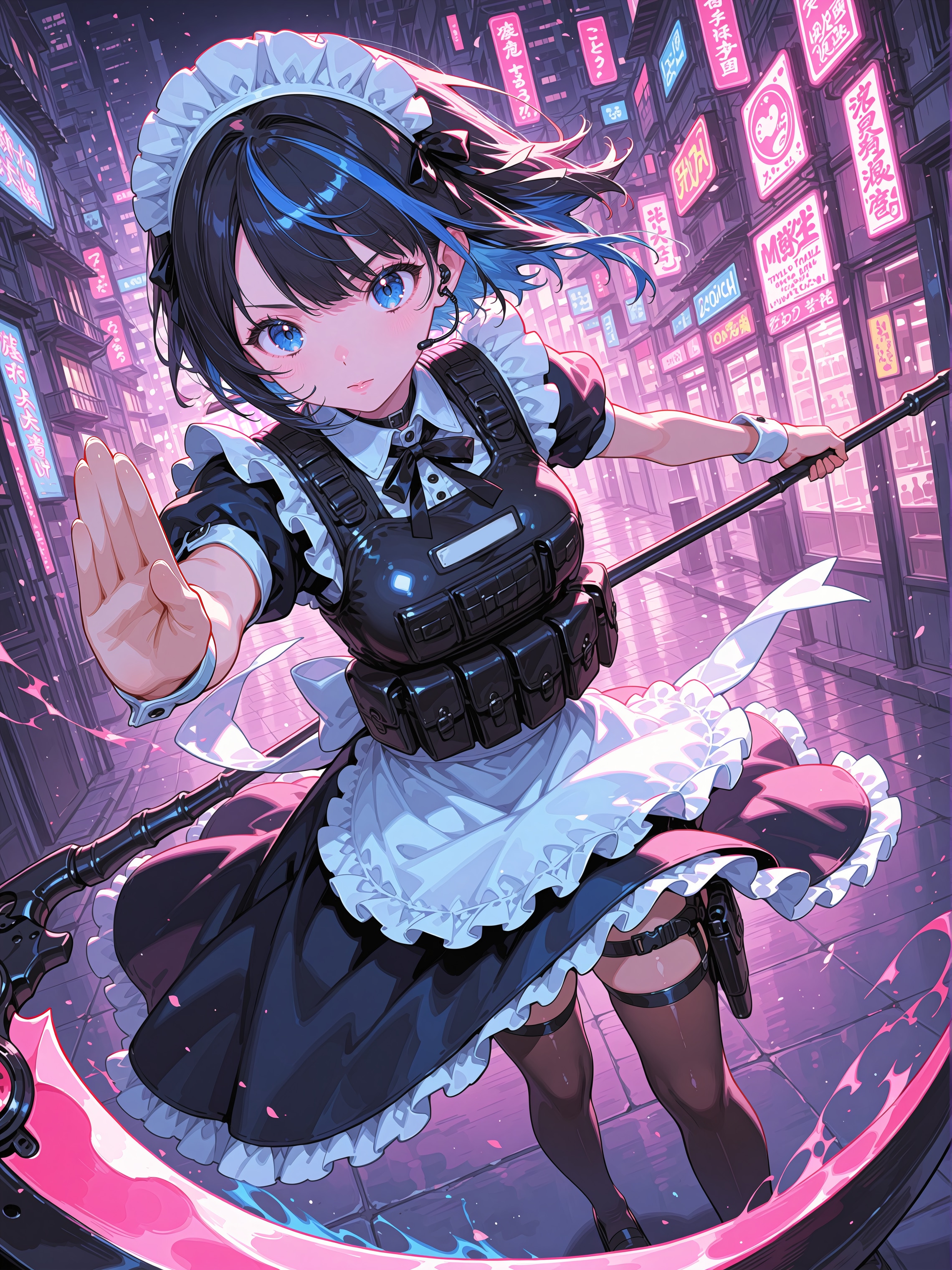 Tactical Maid Wizard | の人気AIイラスト・グラビア
