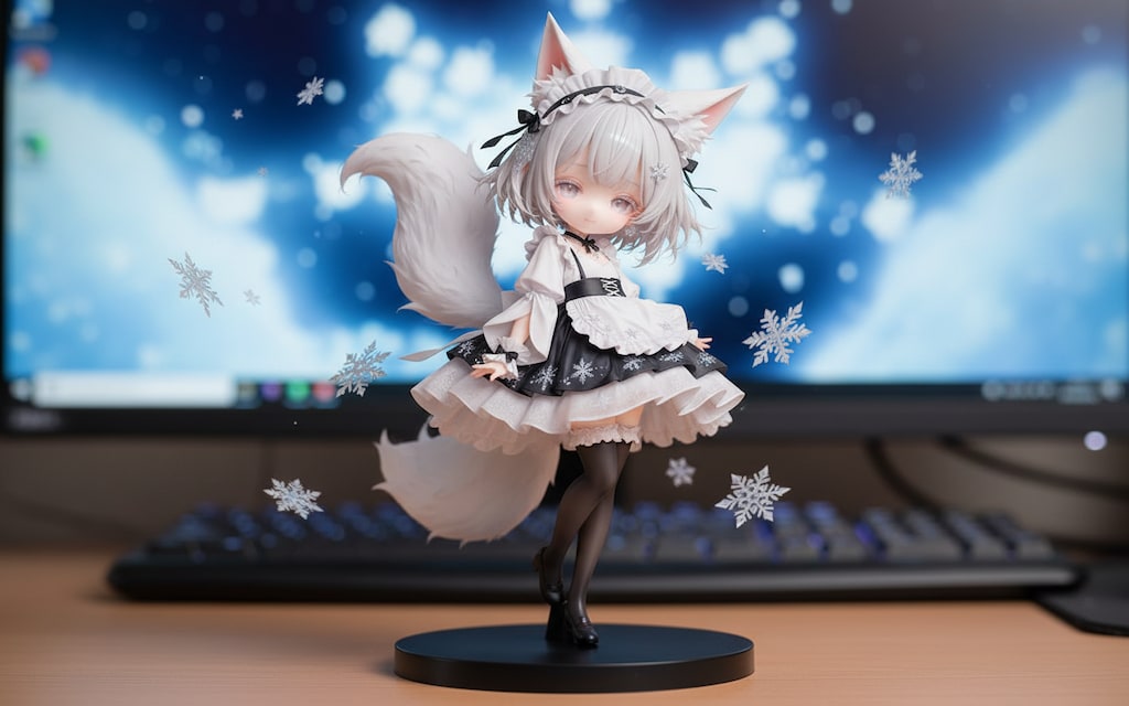 ケモミミメイドのフィギュア化
