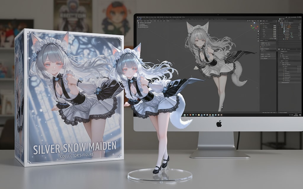 ケモミミメイドのフィギュア化