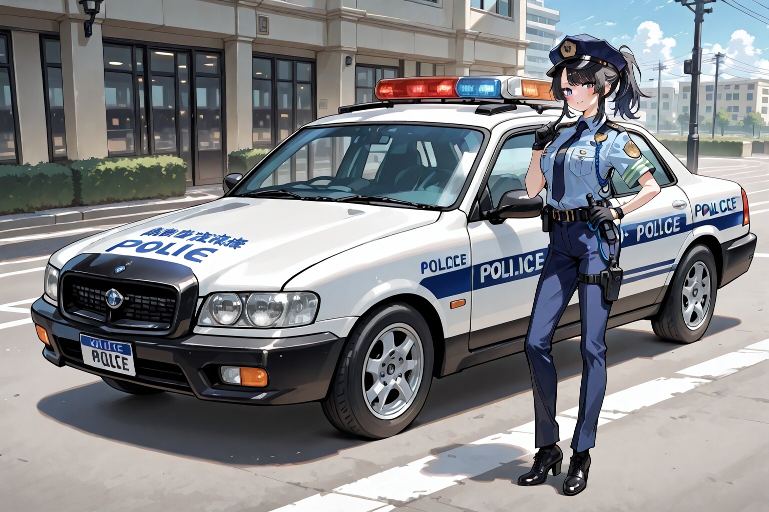 日本のパトカーってどう指図すれば良いのかな？ | の人気AIイラスト・グラビア