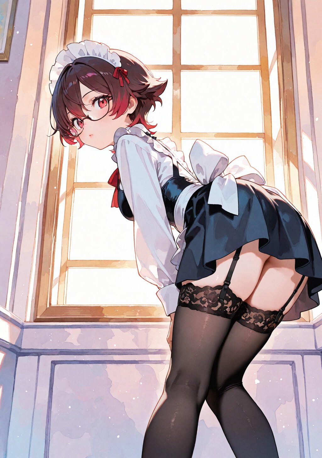 メガネメイドさん