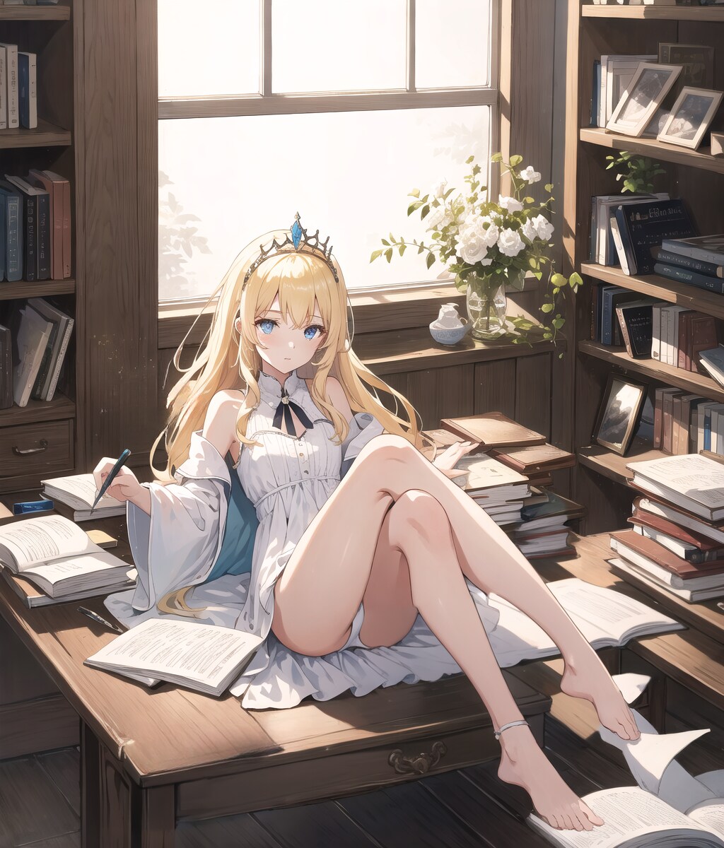 お転婆姫様のお勉強の時間