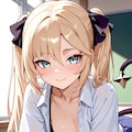 【原神】モナ×JK×金髪モナ 2枚目