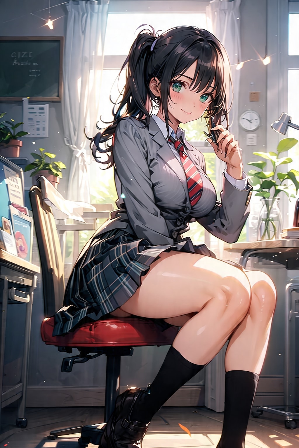 TOPAZ+αで幸乃ちゃん(制服)