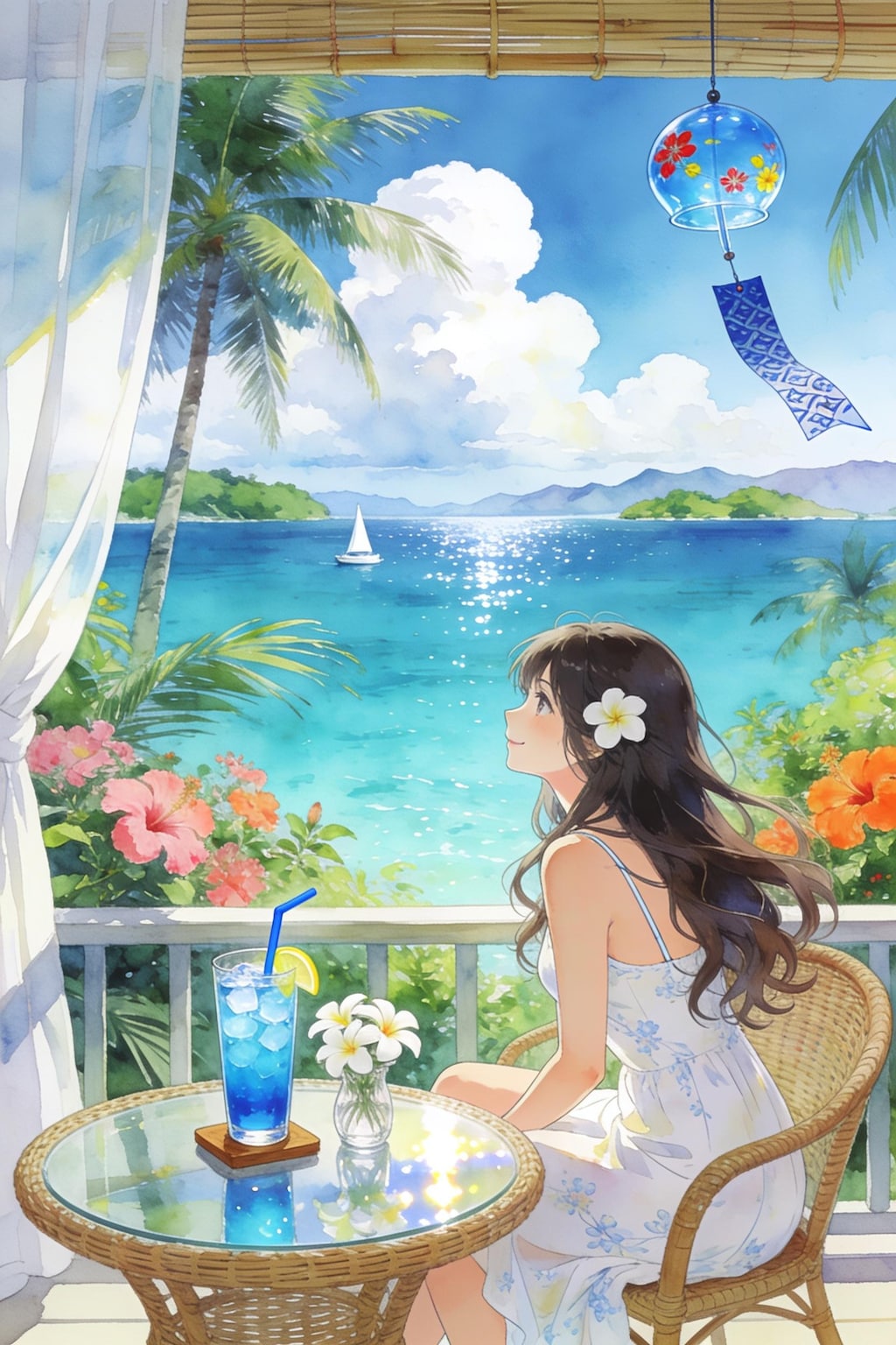 常夏の涼風