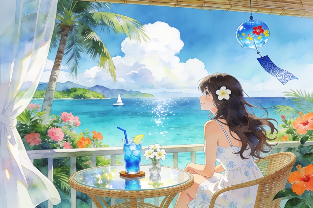常夏の涼風