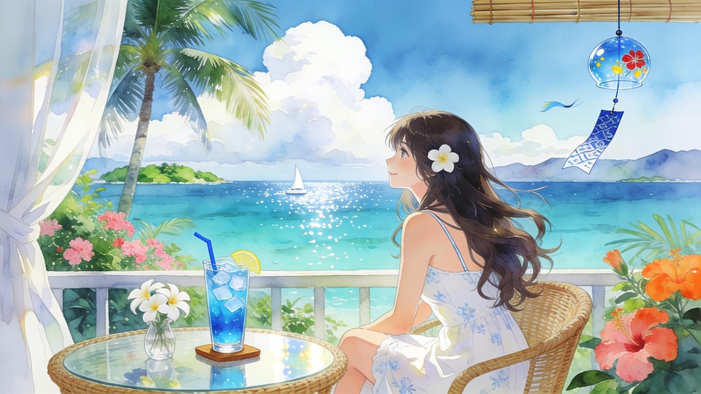 常夏の涼風