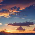 夕暮れの海と雲 12枚目