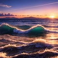 夕暮れの海と雲 11枚目
