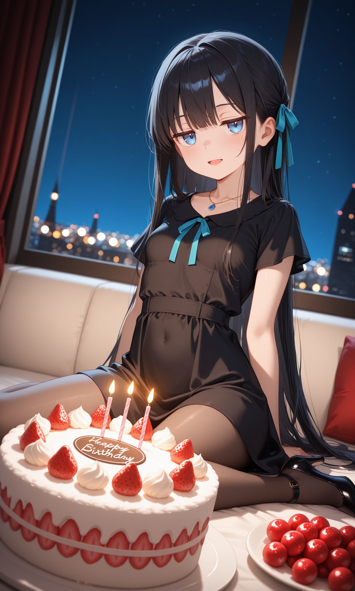 ２周年のお誕生日 | の人気AIイラスト・グラビア