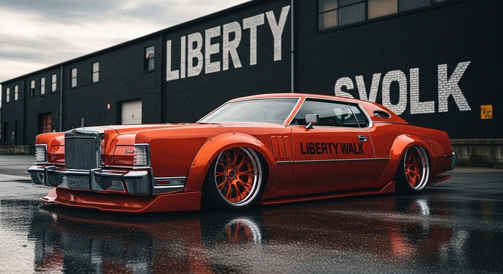 リバティーウォークリンカーンコンチネンタルマーク4