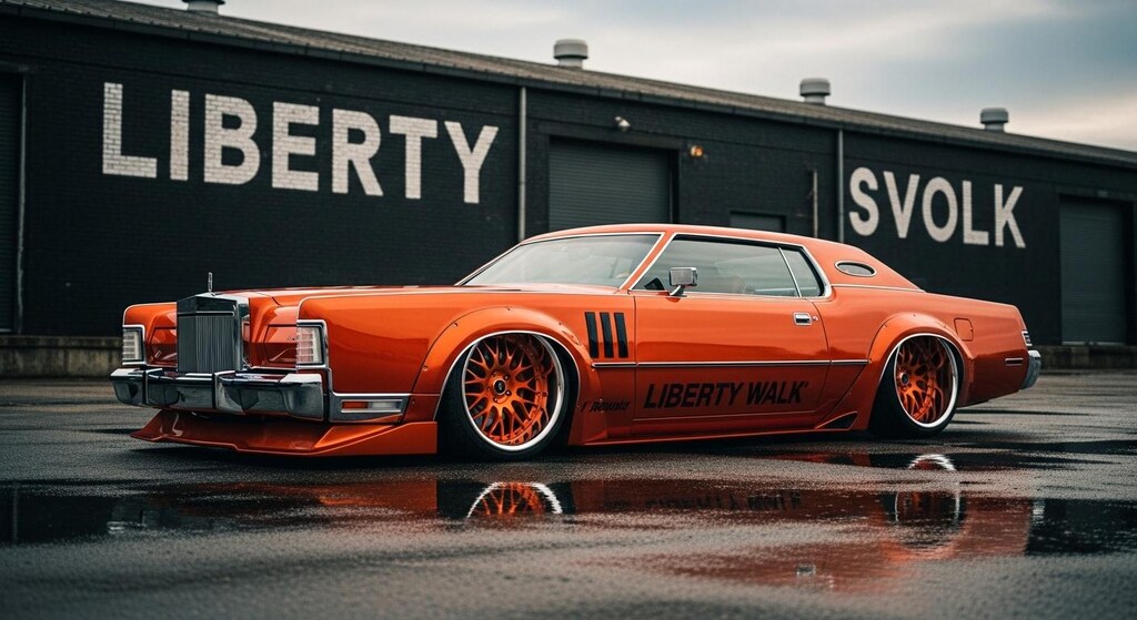 リバティーウォークリンカーンコンチネンタルマーク4