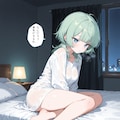 深夜にケモ耳化してしまう少女2 2枚目