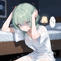 深夜にケモ耳化してしまう少女2 5枚目