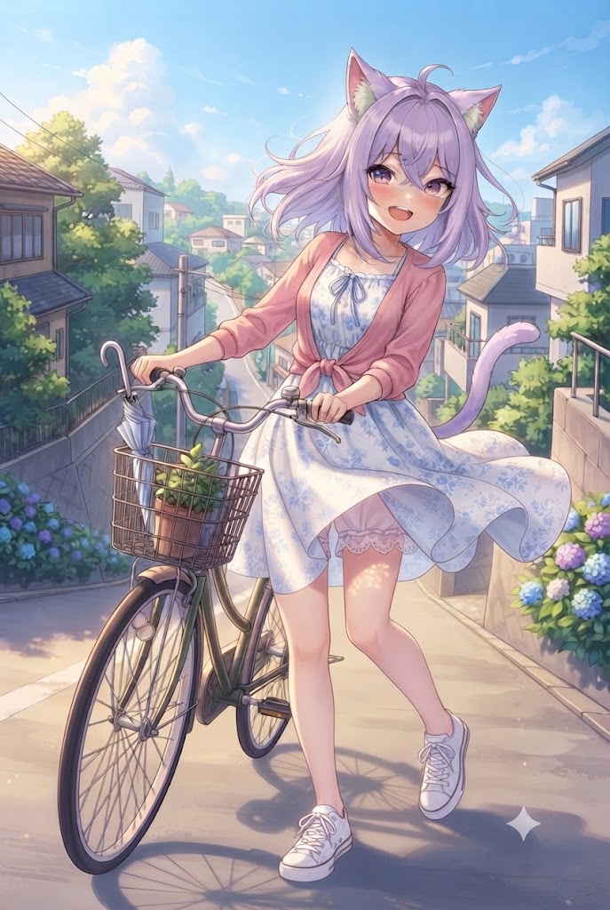 え？普段より幼く見えるにゃ？