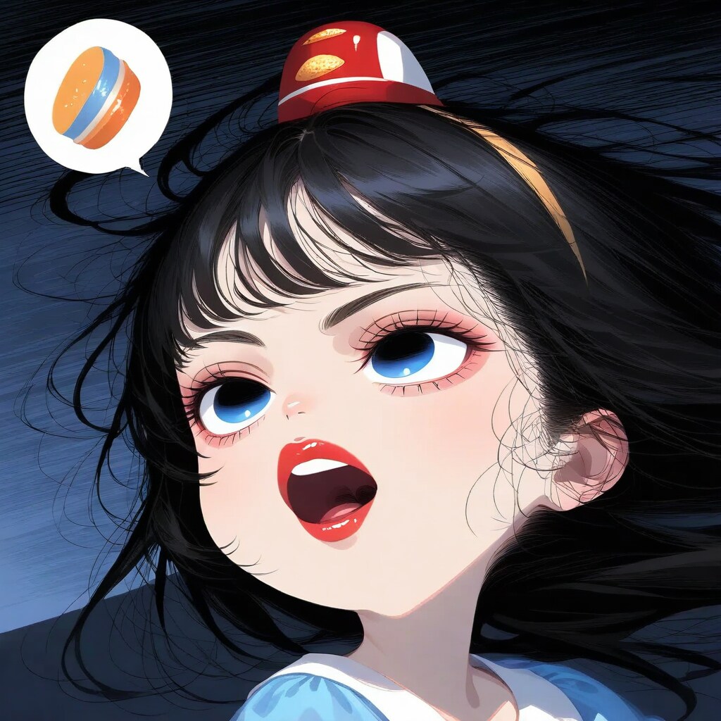 口紅ガール | の人気AIイラスト・グラビア