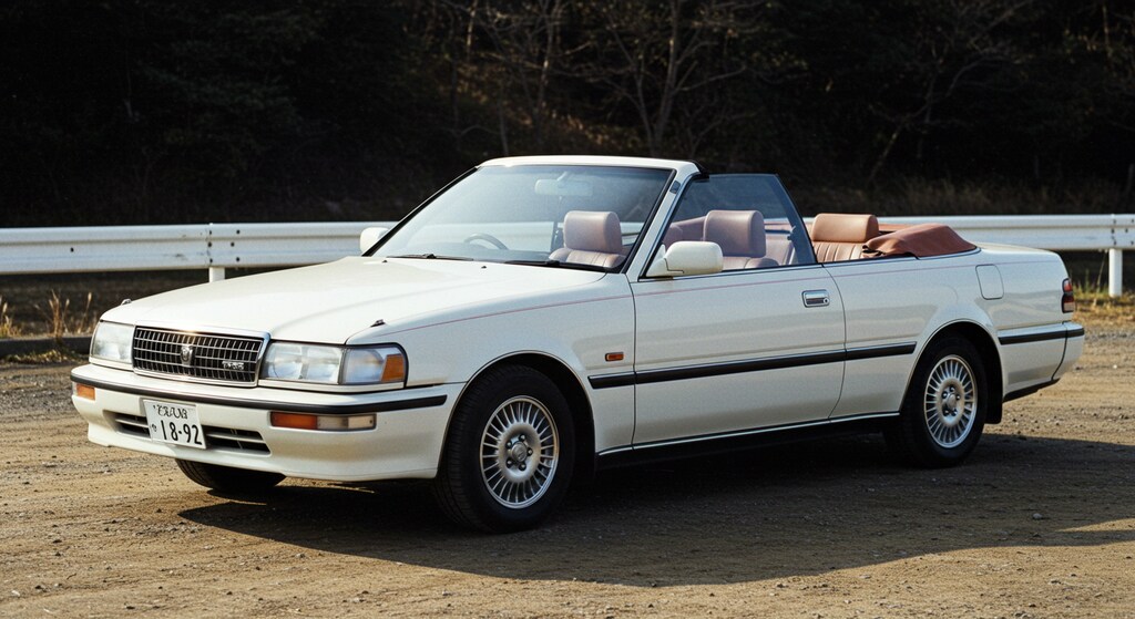 クラウンオープンカー