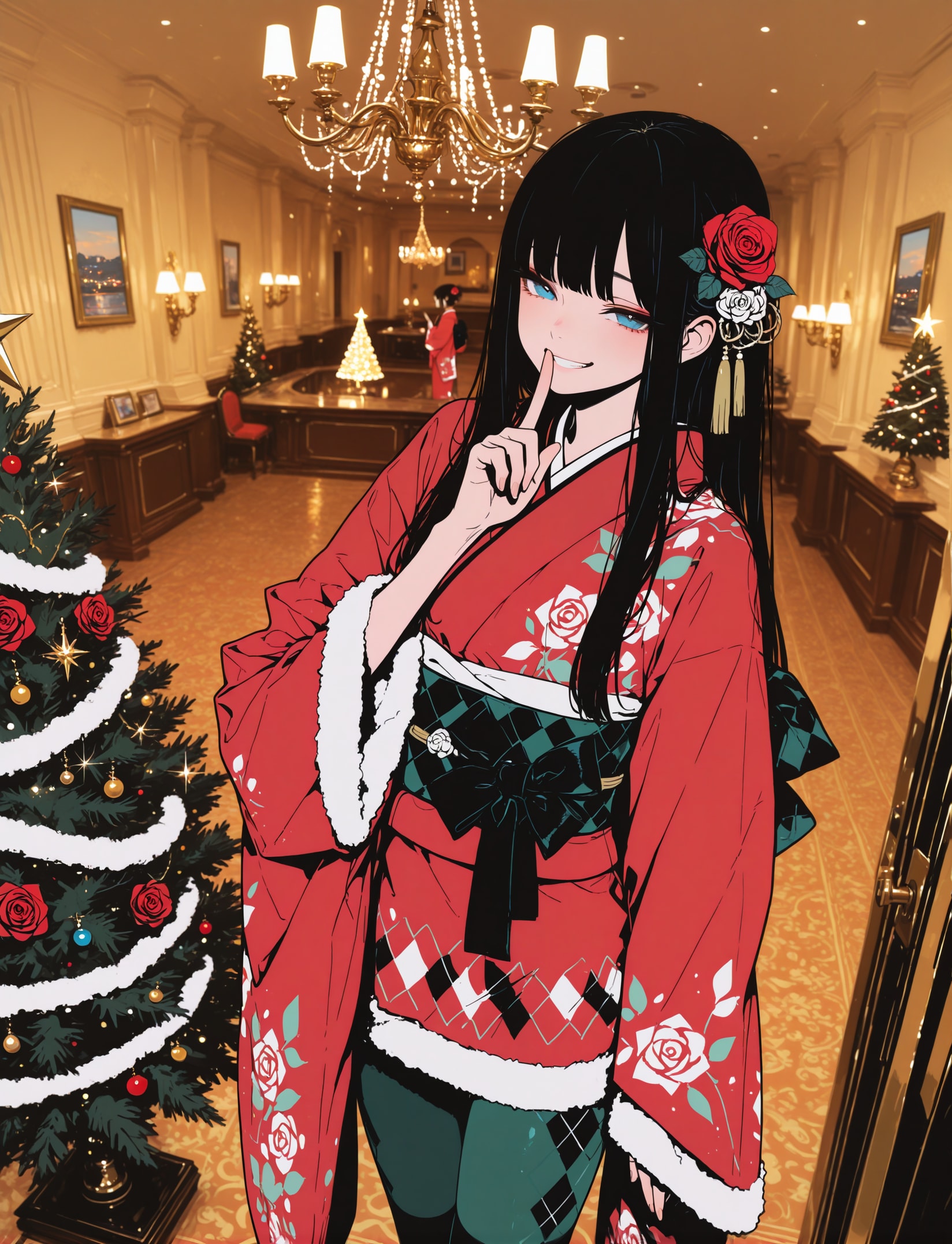 サンタコス和風アレンジ | の人気AIイラスト・グラビア