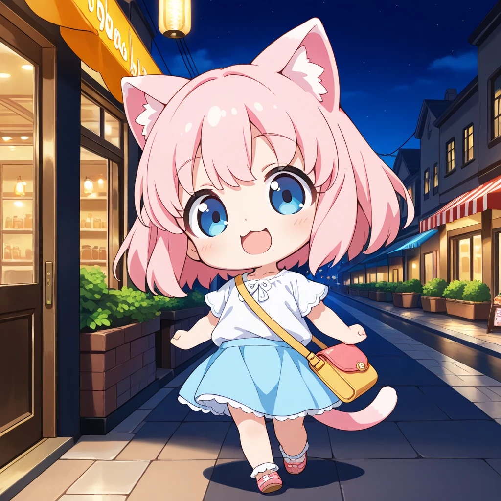 こんばんにゃん | の人気AIイラスト・グラビア
