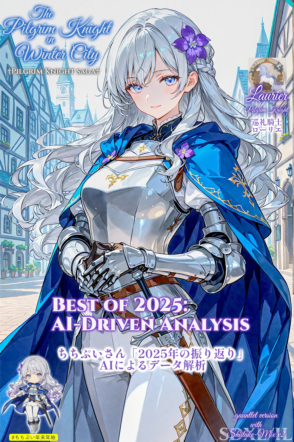 冬の町の巡礼騎士 / Best of 2025(AIによるデータ解析付き) | の人気AIイラスト・グラビア