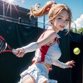 テニス🎾しようよ❤❤❤ 2枚目